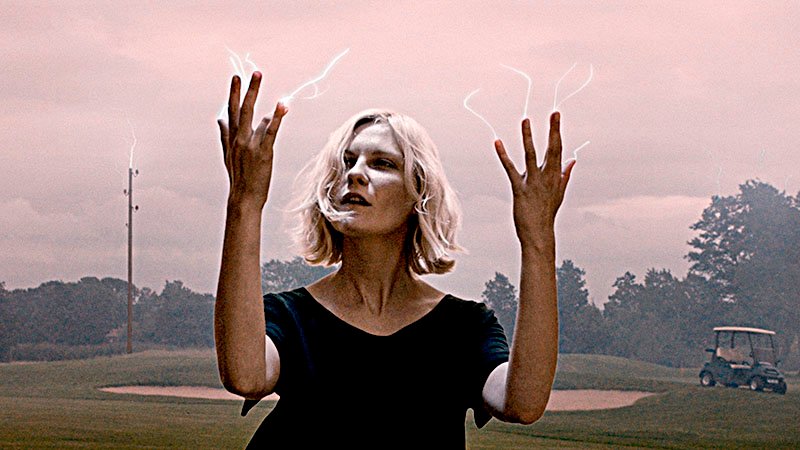 Photo of Kirsten Dunst in ‘Melancholia’.