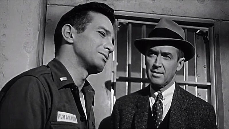 Still of Ben Gazzara and James Stewart in ‘Anatomy of a Murder’ (1959)