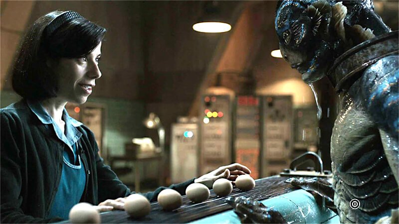 Still ofSally Hawkins and Doug Jones in ‘The Shape of Water’ (2017)