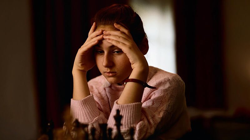 Still of Judit Polgár in ‘Queen of Chess’ (2026)